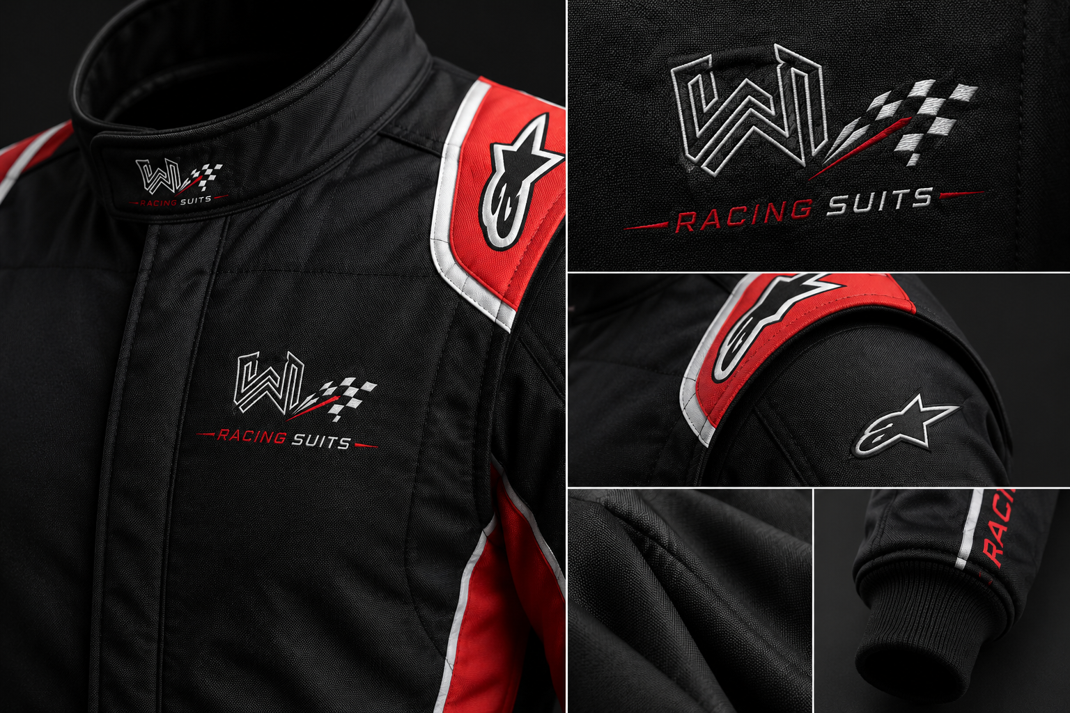 Custom F1-Style Racing Suit – FIA 8856-2018 Approved Race Wear with Custom Embroidery - Image 2