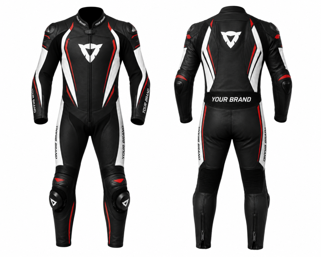Custom One Piece Leather Racing Suit Manufacturer OEM ODM Private Label Motorcycle Racing Apparel