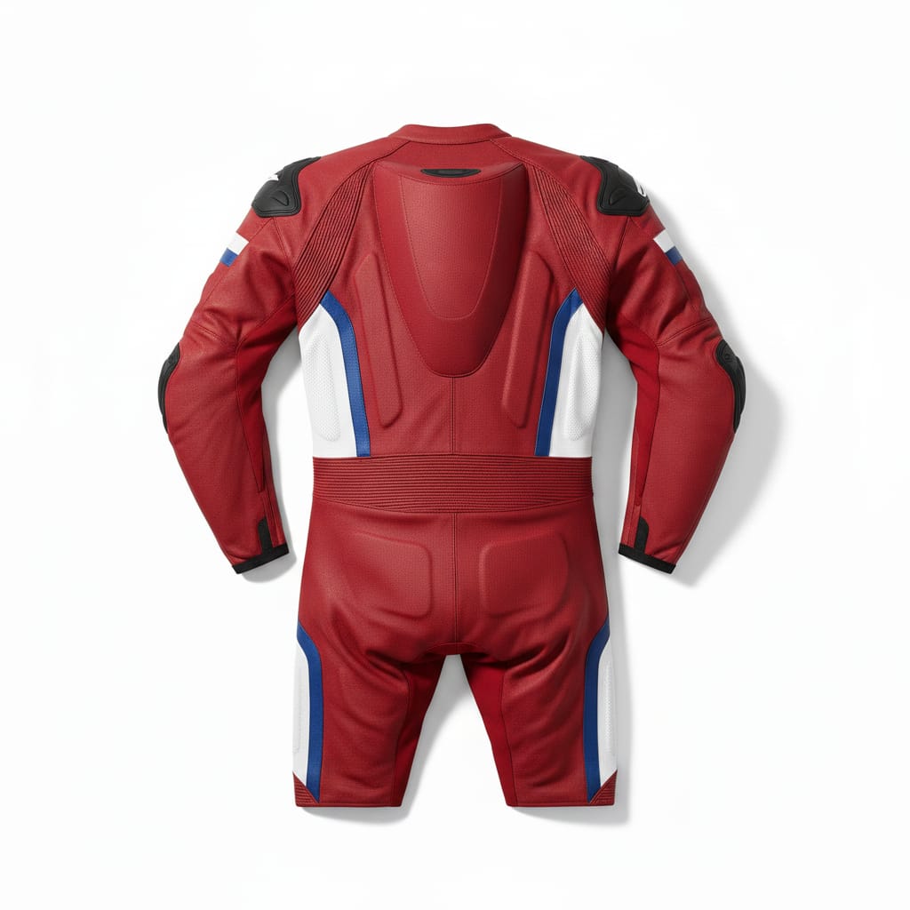 Custom Leather Motorcycle Racing Suit — One-Piece Moto GP Track Suit | OEM/ODM | Private Label | B2B Wholesale - Image 4