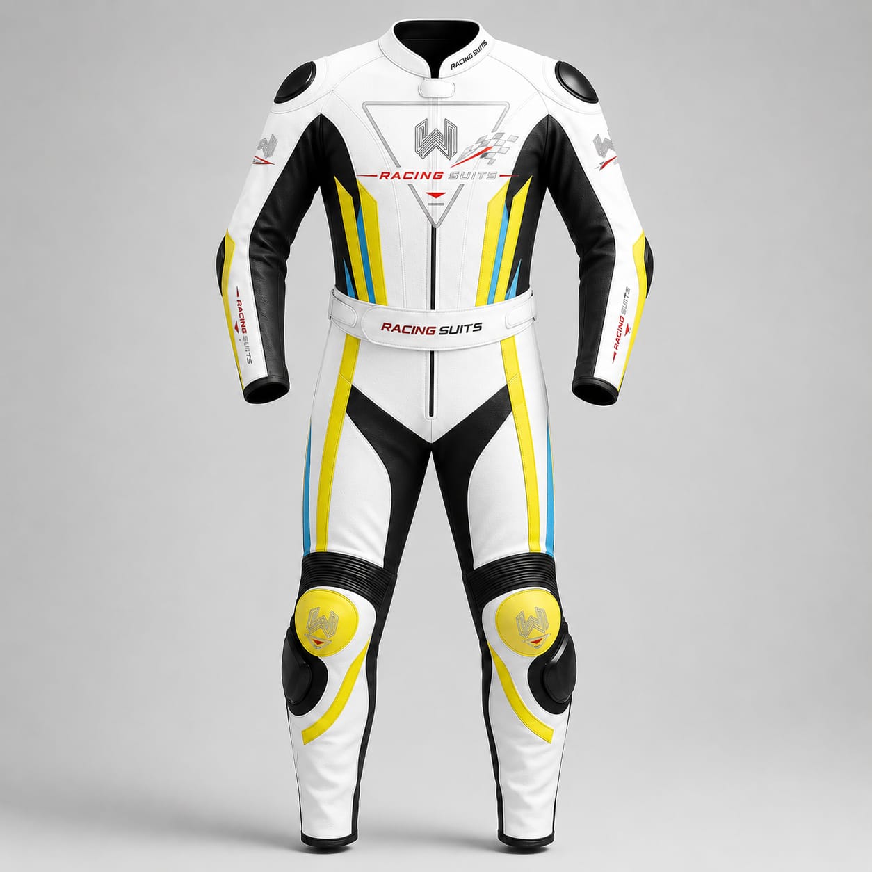 Custom One Piece Leather Racing Suit | Premium OEM Motorcycle Racing Gear